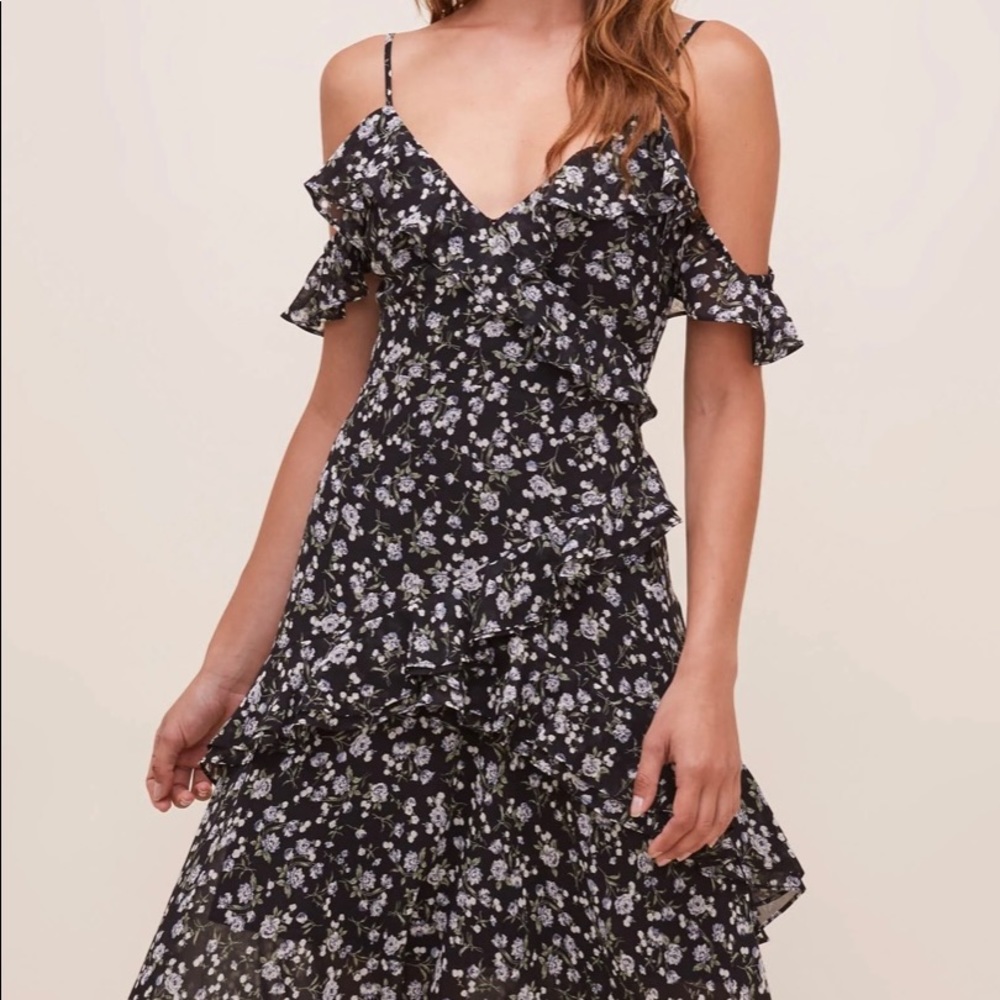 ASTR at first sight floral dress